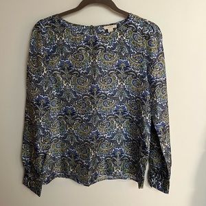 J Crew silk blouse